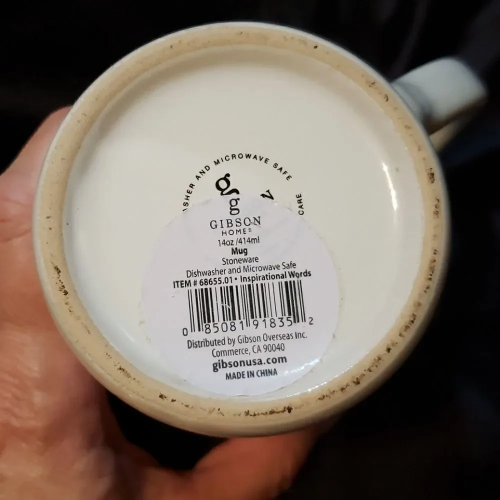 Cherish Coffee Mug, Gibson mug co